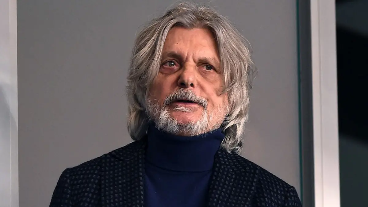 Massimo Ferrero President of Sampdoria Genova 08/03/2020 Stadio Marassi Football Serie A 2019/2020 UC Sampdoria - Hellas Verona Photo Daniele Buffa / Insidefoto , Daniele Buffa / Insidefoto
