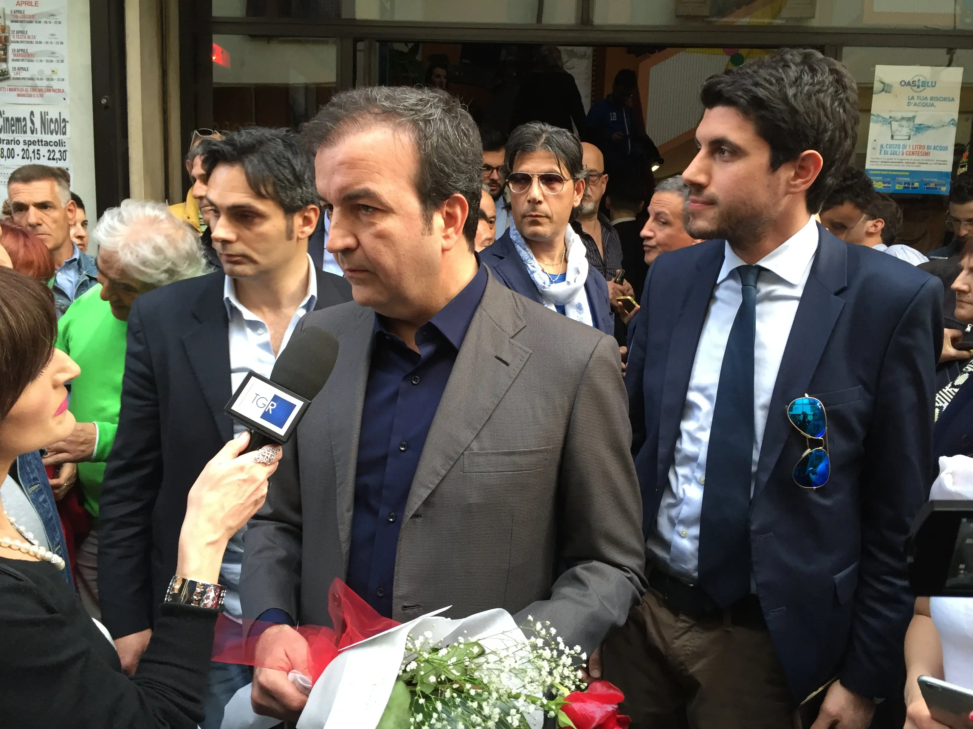 Mario Occhiuto presenta il suo programma: «Cosenza capitale della cultura come Matera» (FOTO)