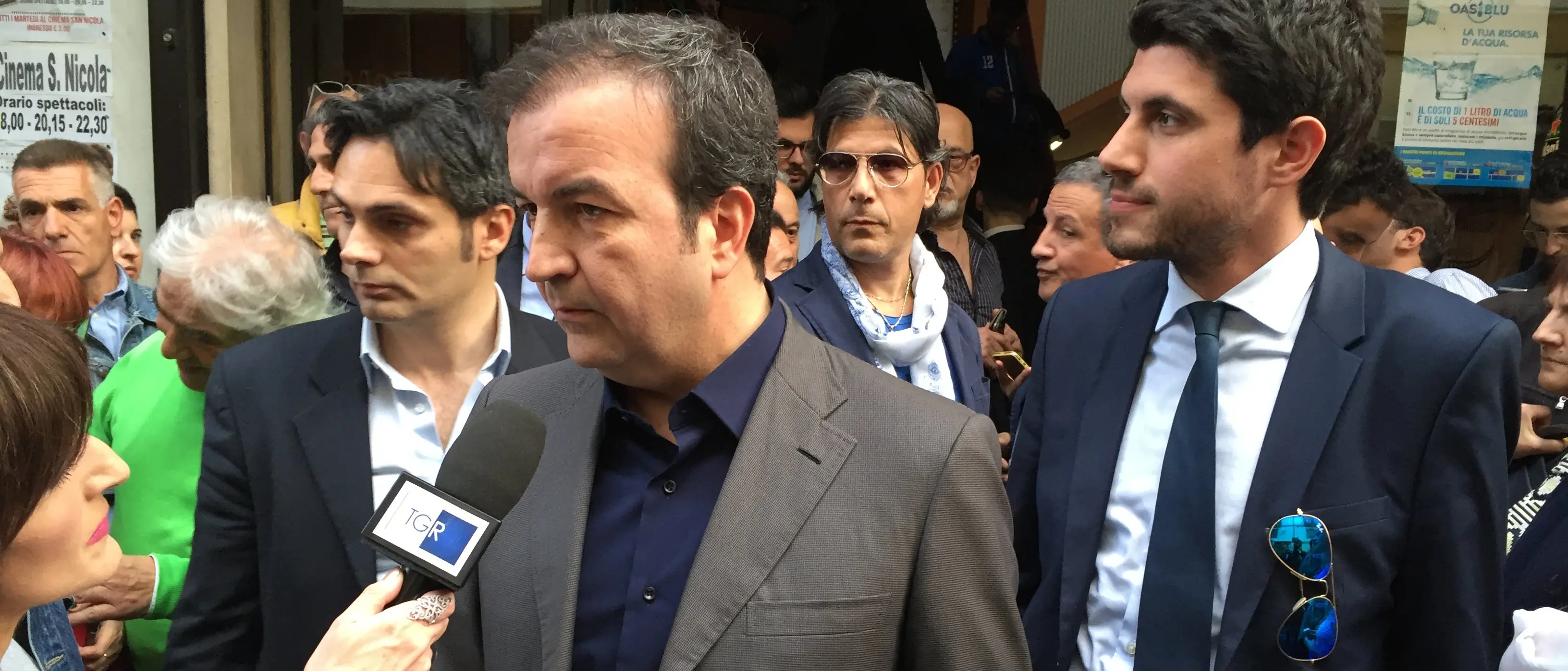 Mario Occhiuto presenta il suo programma: «Cosenza capitale della cultura come Matera» (FOTO)