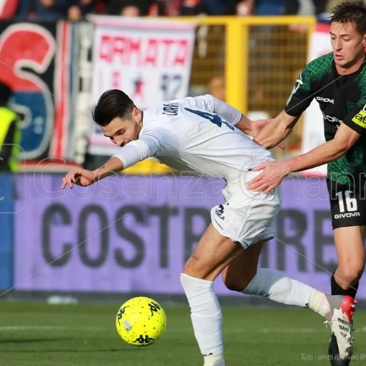 Pordenone-Cosenza 1-1: per i Lupi è un brodino freddo