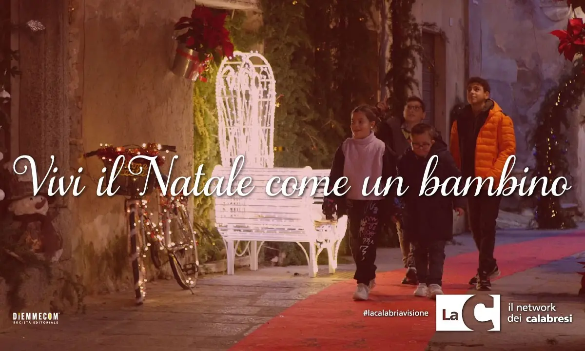 Vivi il Natale come i bambini, con stupore e meraviglia: il messaggio del network LaC in uno spot