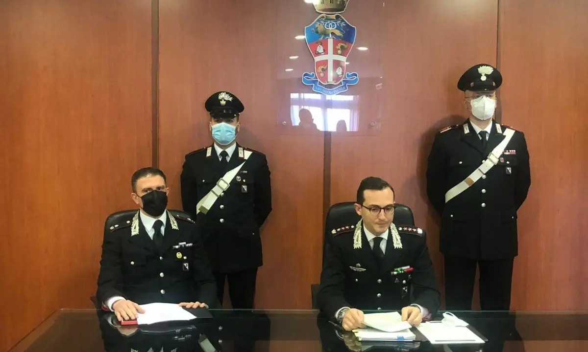 Cosenza, il 2021 dei carabinieri: 555 arresti e 5.357 denunce