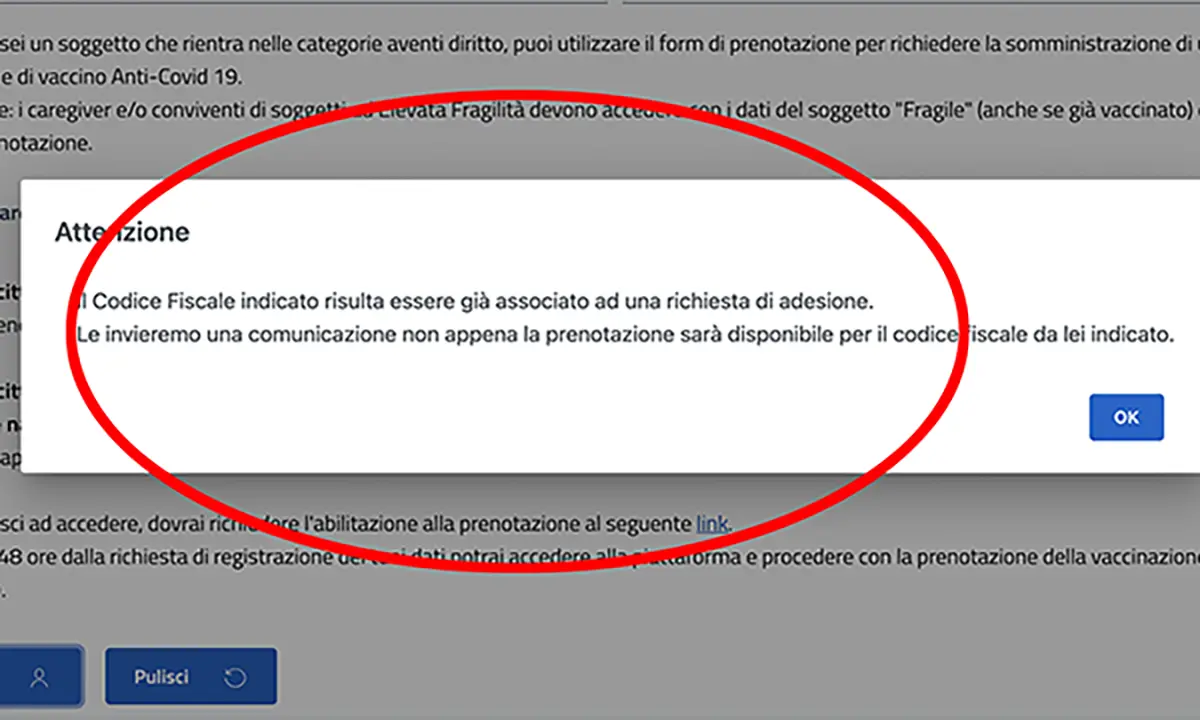 Vaccini, piattaforma off limits: impossibile prenotarsi. Poste italiane al lavoro per aggiornare il software