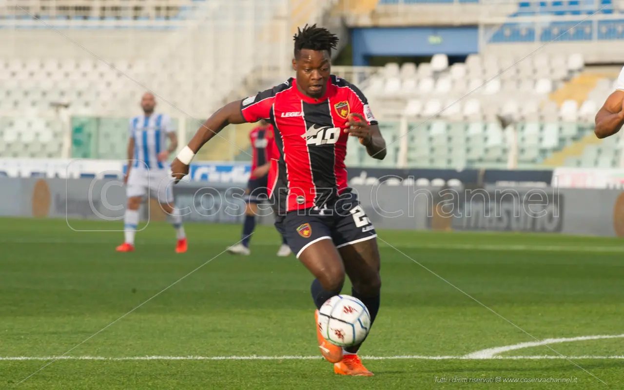 Kone ricorda Cosenza: «Nessuno mi ha mollato durante l'infortunio»