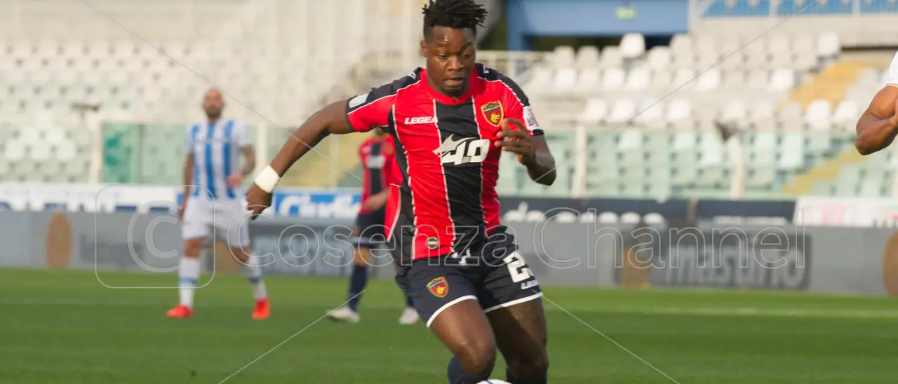 Kone ricorda Cosenza: «Nessuno mi ha mollato durante l'infortunio»