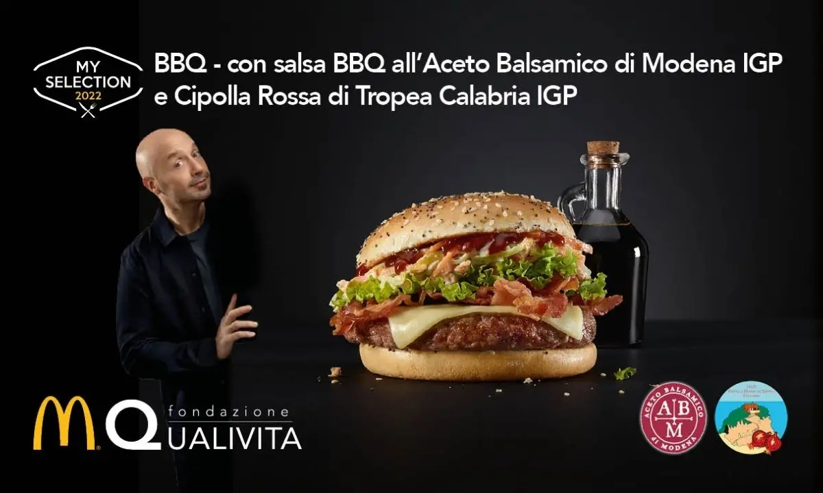 McDonald's acquista 42 tonnellate della cipolla rossa di Tropea per i panini firmati da Joe Bastianich
