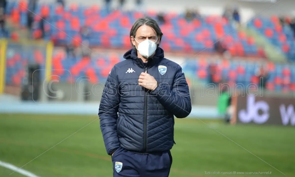 Cosenza fatale ad Inzaghi. Il Brescia vicinissimo al cambio del tecnico