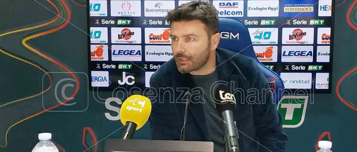 Goretti: «A Reggio Emilia condizioni opposte rispetto a Cosenza»