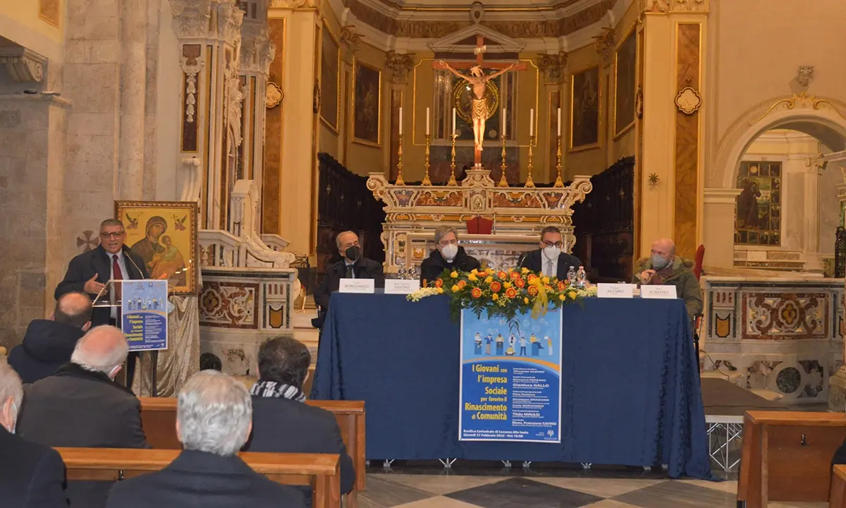 L'impresa sociale come futuro per i giovani: incontro in Cattedrale a Cassano