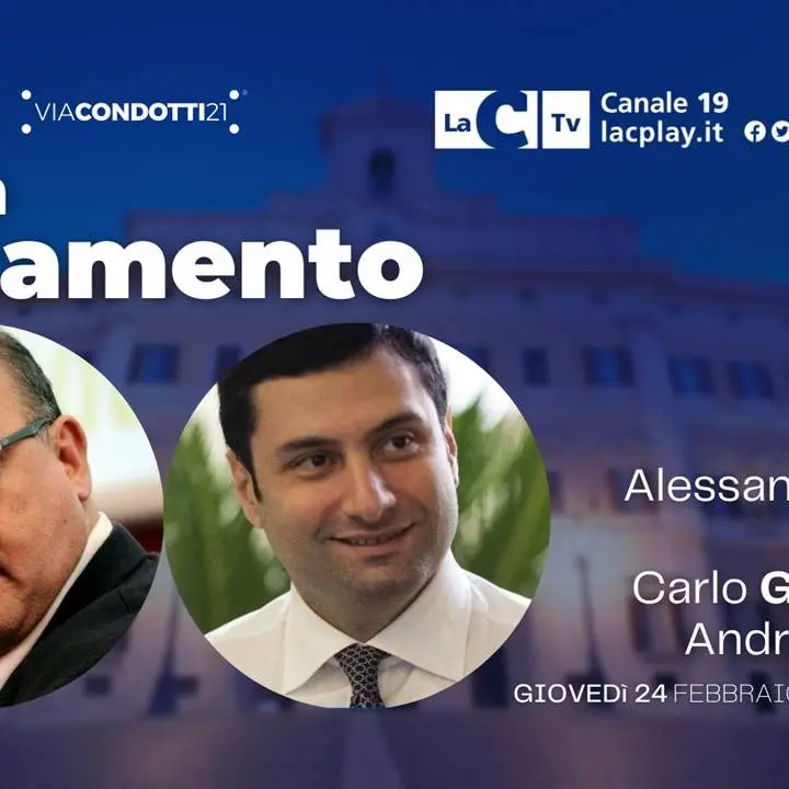 A Piazza Parlamento protagonisti Andrea Gentile e Carlo Guccione