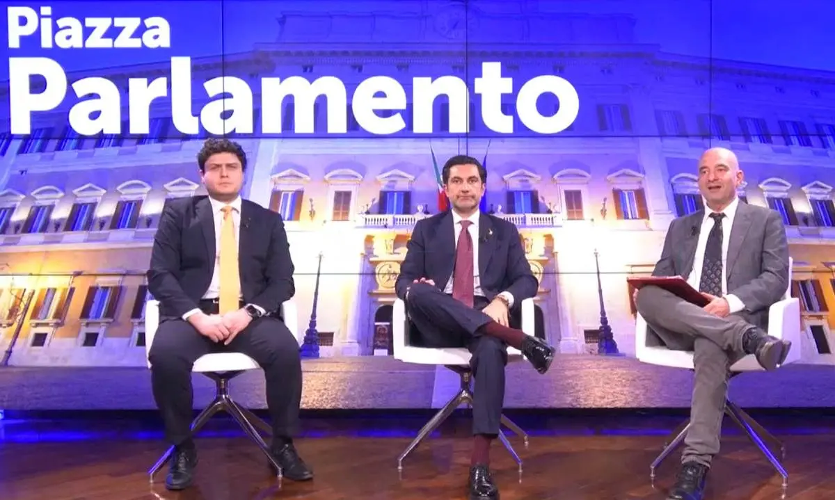 Melicchio (M5S) ospite di \"Piazza Parlamento\": ecco com'è andata (VIDEO)