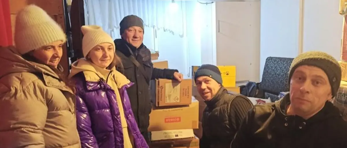 Arrivata a Czernowitz la prima parte di aiuti umanitari dei calabresi per il popolo ucraino