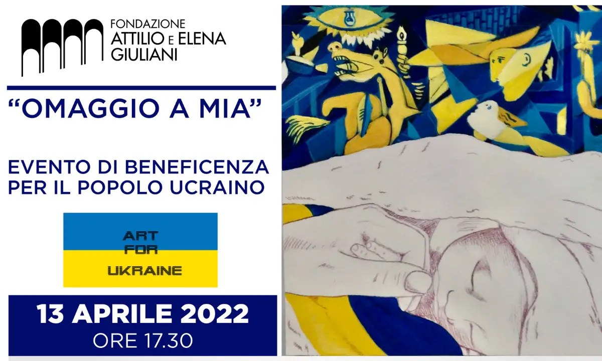 Villa Rendano, evento di beneficenza a sostegno del popolo ucraino