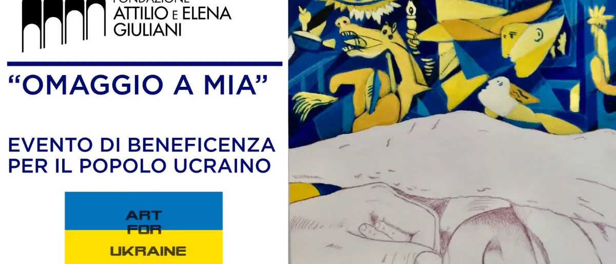 Villa Rendano, evento di beneficenza a sostegno del popolo ucraino