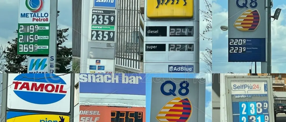 Diesel e benzina alle stelle tra Cosenza e Rende: si sfiora 2,40 euro a litro (FOTO)