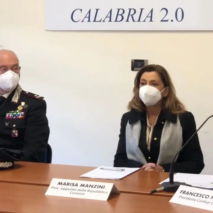 Intesa tra Confapi Calabria e carabinieri: tutelare le imprese dalle infiltrazioni mafiose