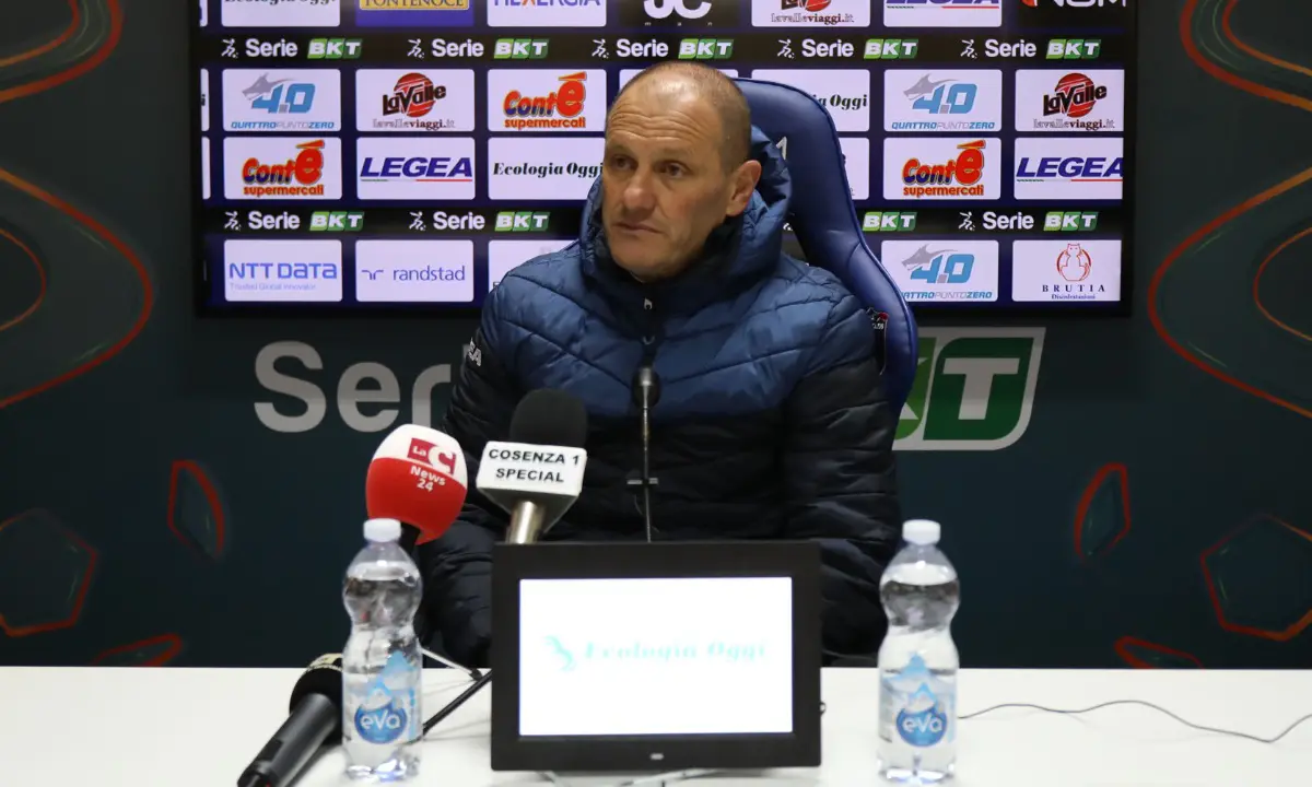 Bisoli: «Cosenza, ecco chi gioca in attacco contro la Reggina»