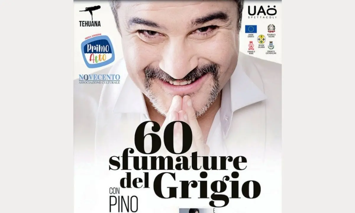 Rimandato al 28 maggio lo spettacolo \"60 sfumature del grigio\" di Pino Insegno