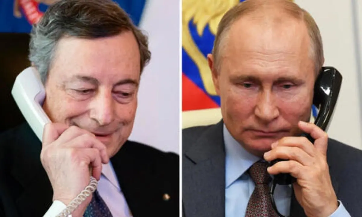 Draghi: «Per Putin condizioni non mature per un cessate il fuoco»