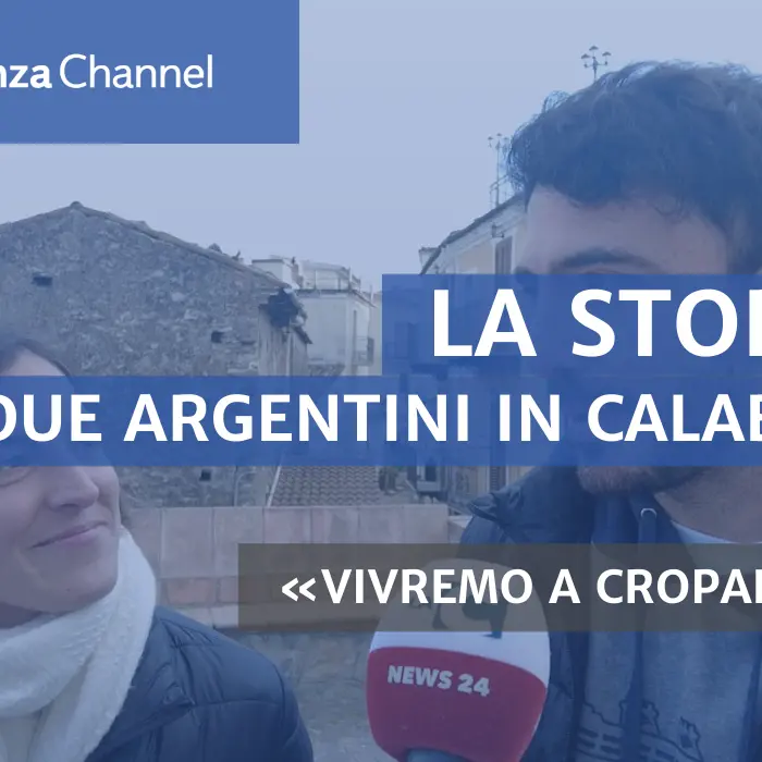 Dall'Argentina a Cropalati, la storia di una giovane coppia che ha scelto di vivere in Calabria (VIDEO)