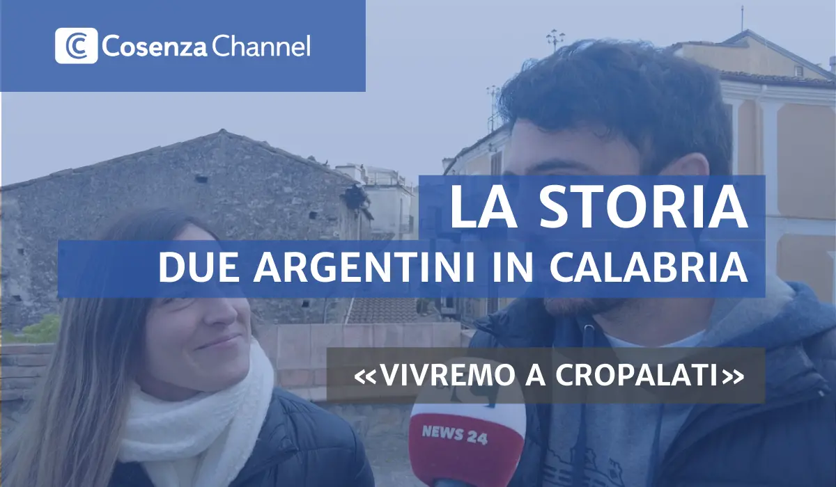 Dall'Argentina a Cropalati, la storia di una giovane coppia che ha scelto di vivere in Calabria (VIDEO)