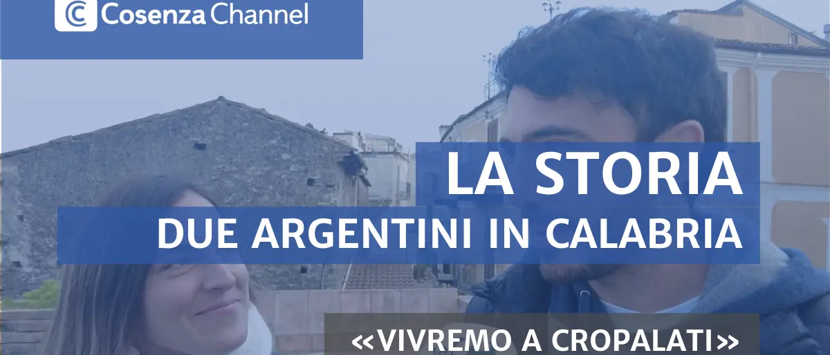 Dall'Argentina a Cropalati, la storia di una giovane coppia che ha scelto di vivere in Calabria (VIDEO)