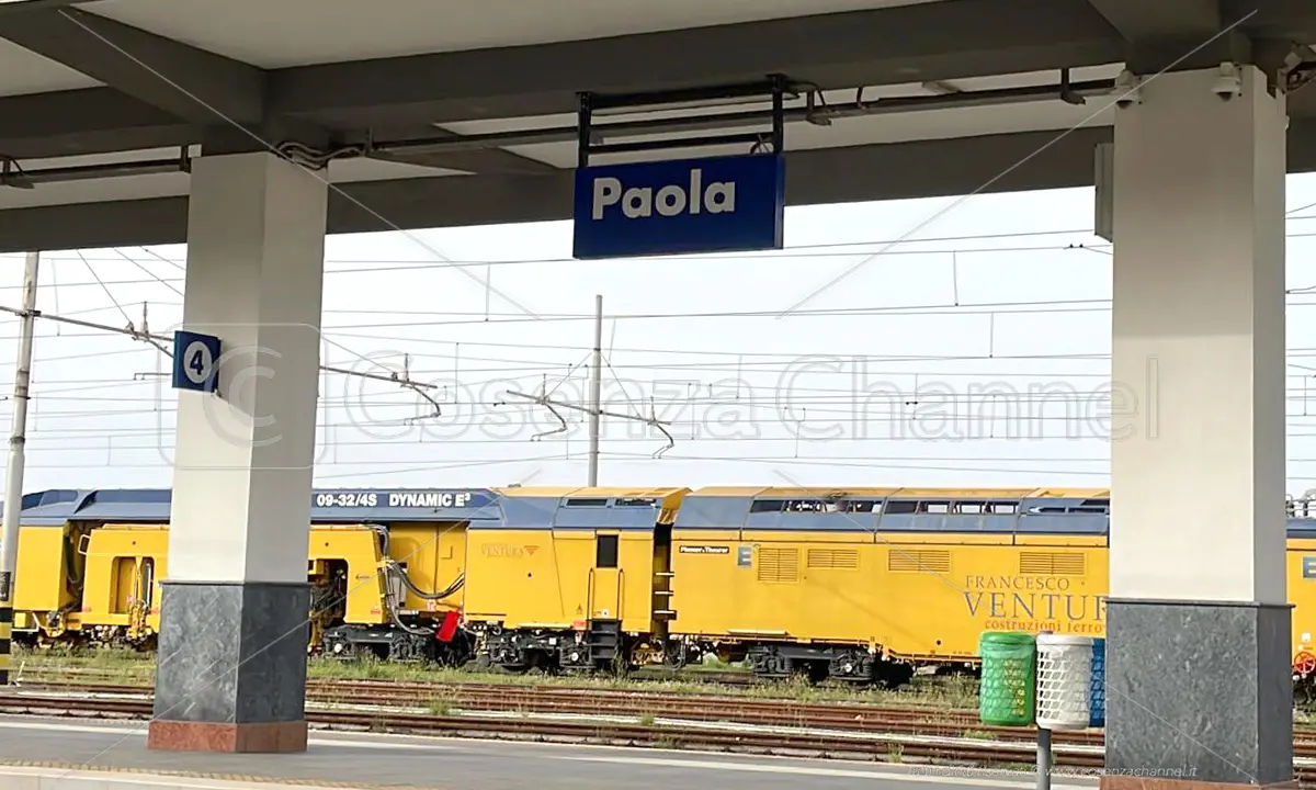 Treni in ritardo tra Paola e Reggio Calabria, guasto sulla linea a San Lucido