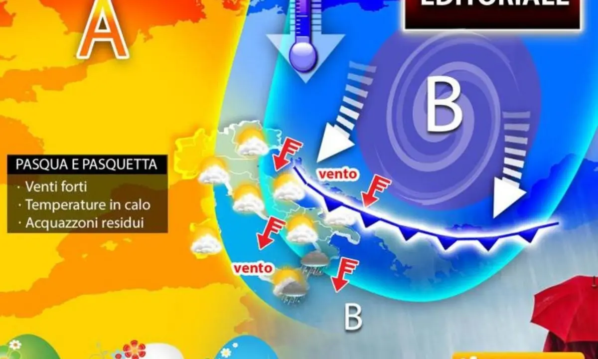 Meteo, più sole che pioggia nel weekend di Pasqua e Pasquetta