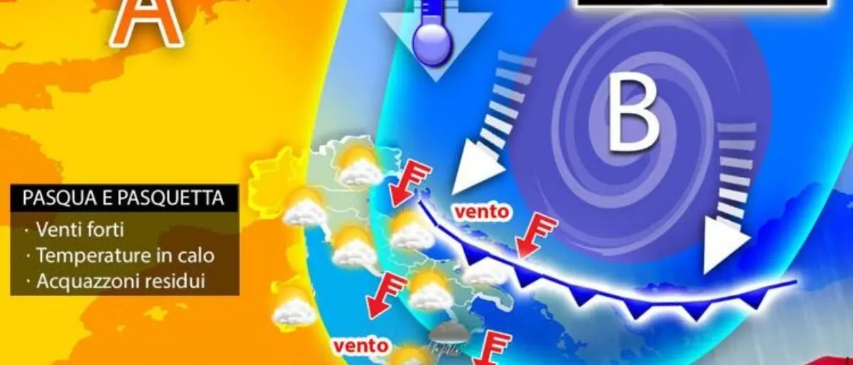 Meteo, più sole che pioggia nel weekend di Pasqua e Pasquetta