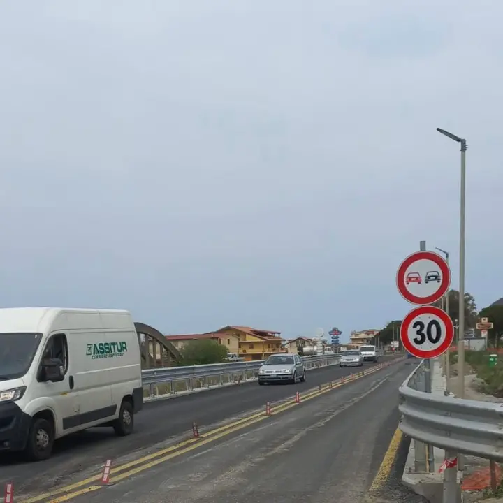 Riaperto al traffico il viadotto \"Oliva\" sulla Ss18 \"Tirrena Inferiore\"