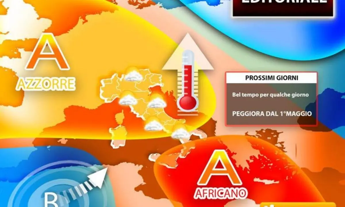 Meteo, sole e caldo in Italia fino a venerdì