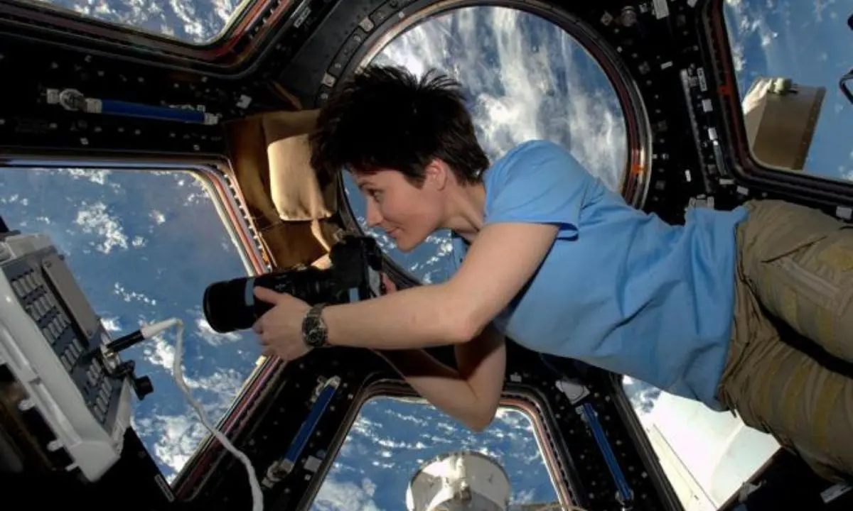 Samantha Cristoforetti e la \"Crew 4\" arrivati sulla Stazione Spaziale Internazionale