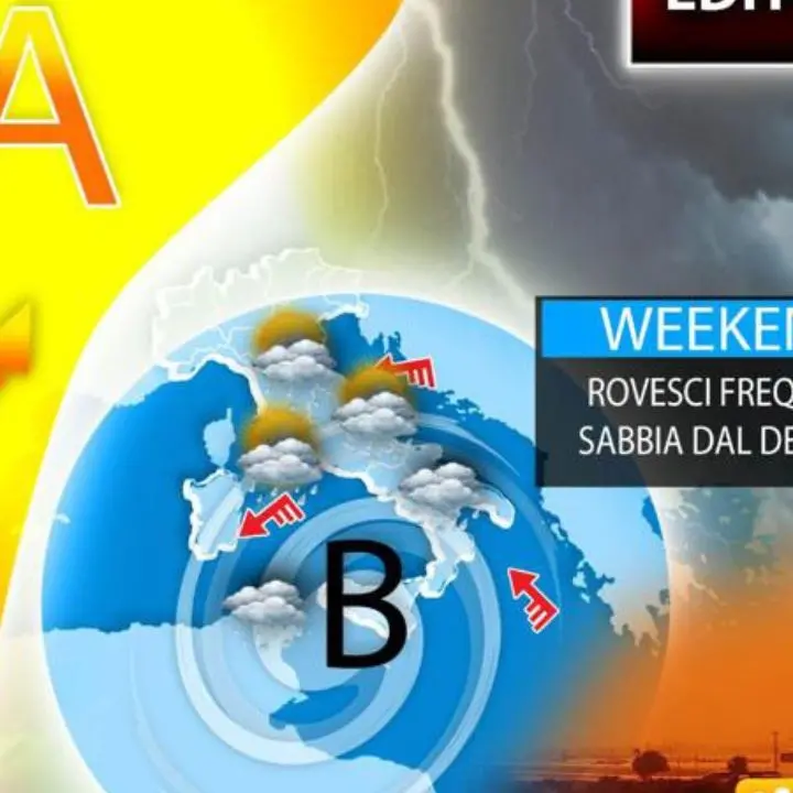 Meteo, in Italia sabbia e piogge nel weekend: da martedì arriva l'estate