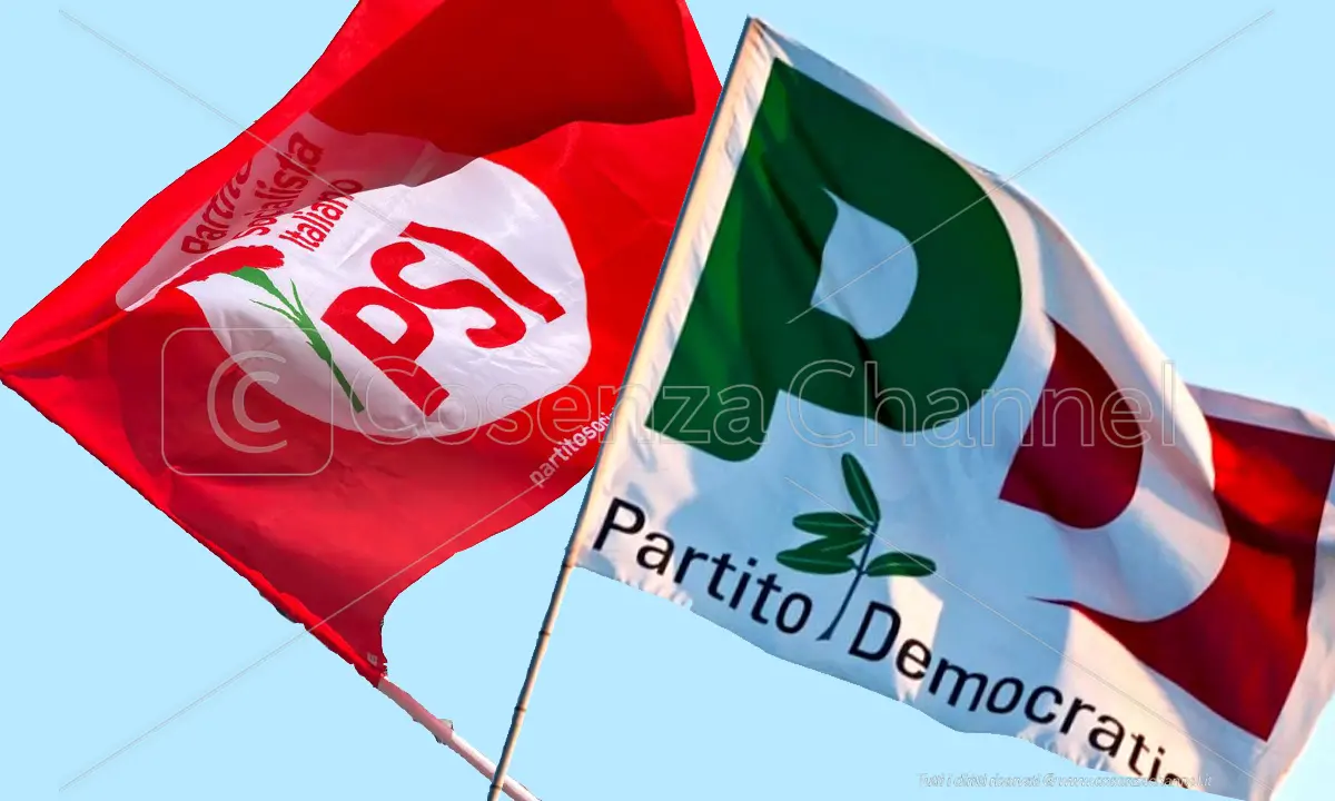 Pd e Psi, la nota congiunta: «A Rende lavoreremo insieme per contrastare le destre»