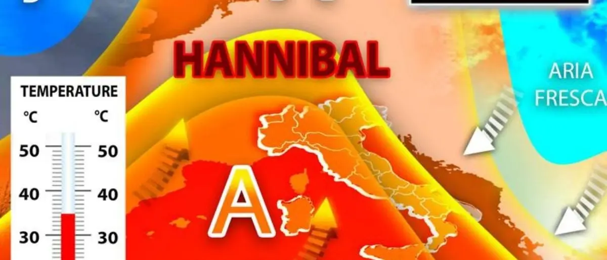 Meteo, Italia nella morsa del caldo: con Hannibal picchi di 34 gradi
