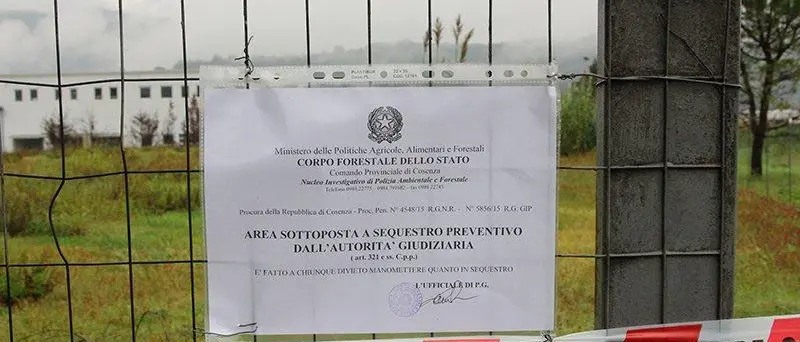 Ex Legnochimica, entra nel vivo il processo a Cosenza. Sentiti i carabinieri forestale