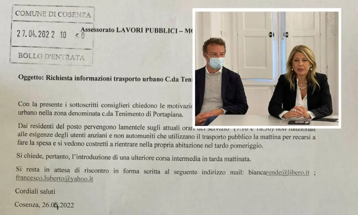 Amaco Cosenza, Rende e Luberto: «Lamentele da ogni zona della città, specie dalle periferie»