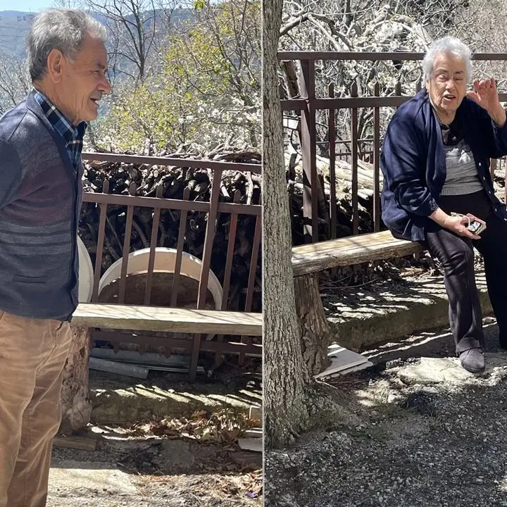 Giovanni e Maria: gli ultimi abitanti di Fantino, il borgo fantasma alle pendici della Sila