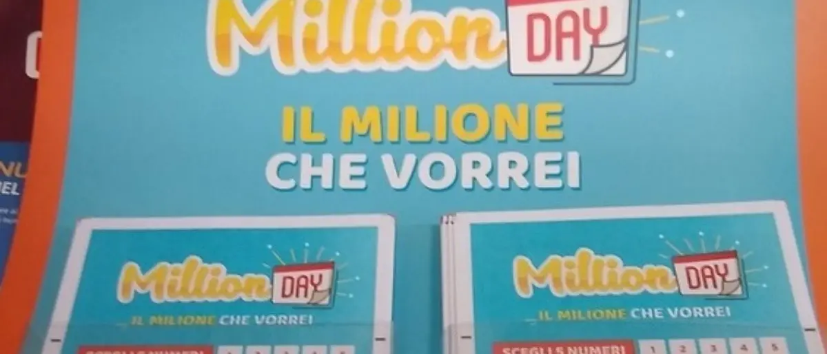 La fortuna bacia la Calabria: gioca un biglietto al Million day e vince un milione di euro