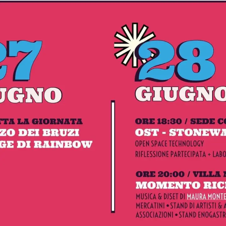 Cosenza, la Villa Nuova diventa un villaggio dei diritti lgbtqia: ecco le iniziative in programma