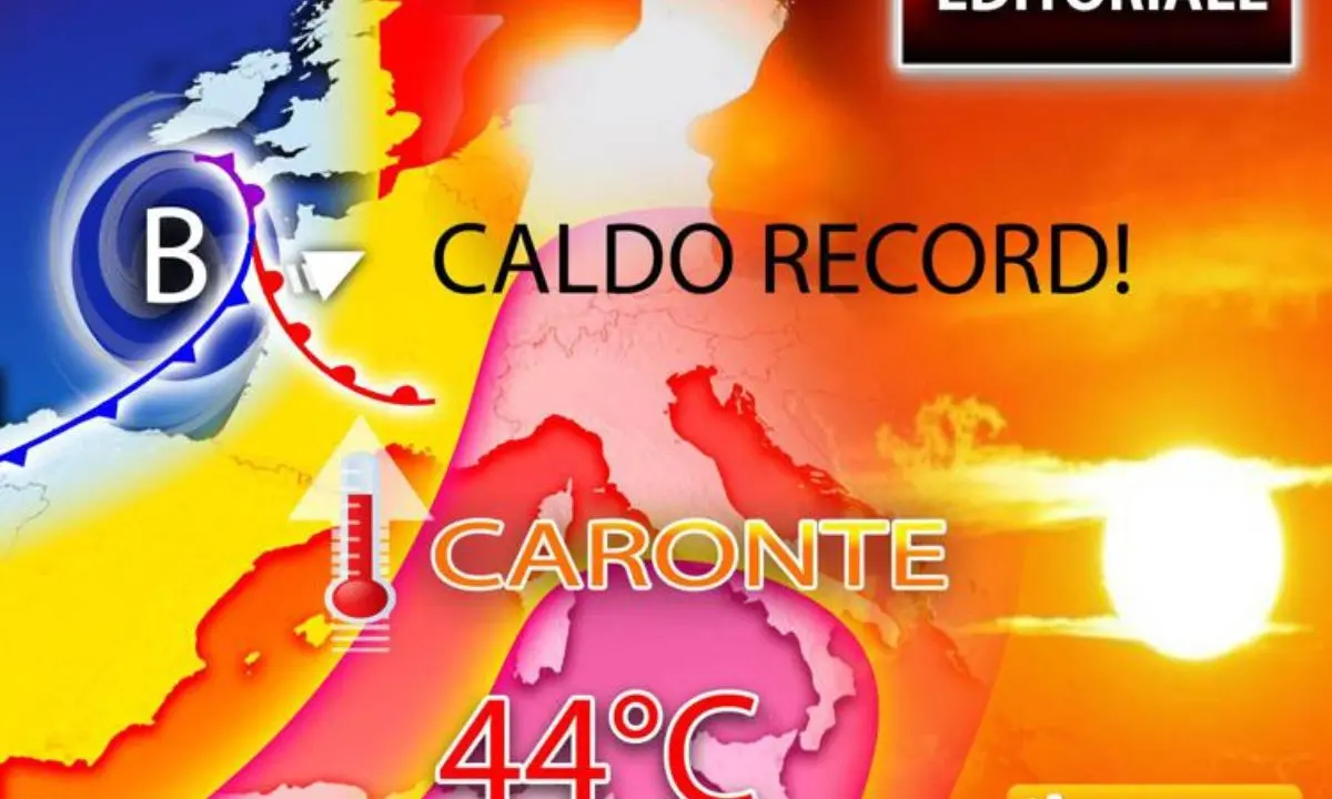 Meteo, Caronte non molla l'Italia: caldo record per altri 10 giorni