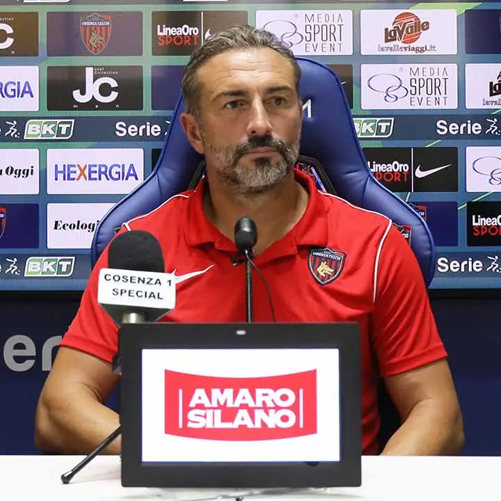 Dionigi: «Ci mancano due punti, ma il percorso del Cosenza è positivo»