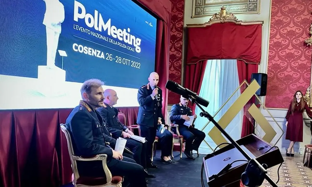 Al via a Cosenza il Pol Meeting, l'evento nazionale dedicato alla formazione della polizia locale