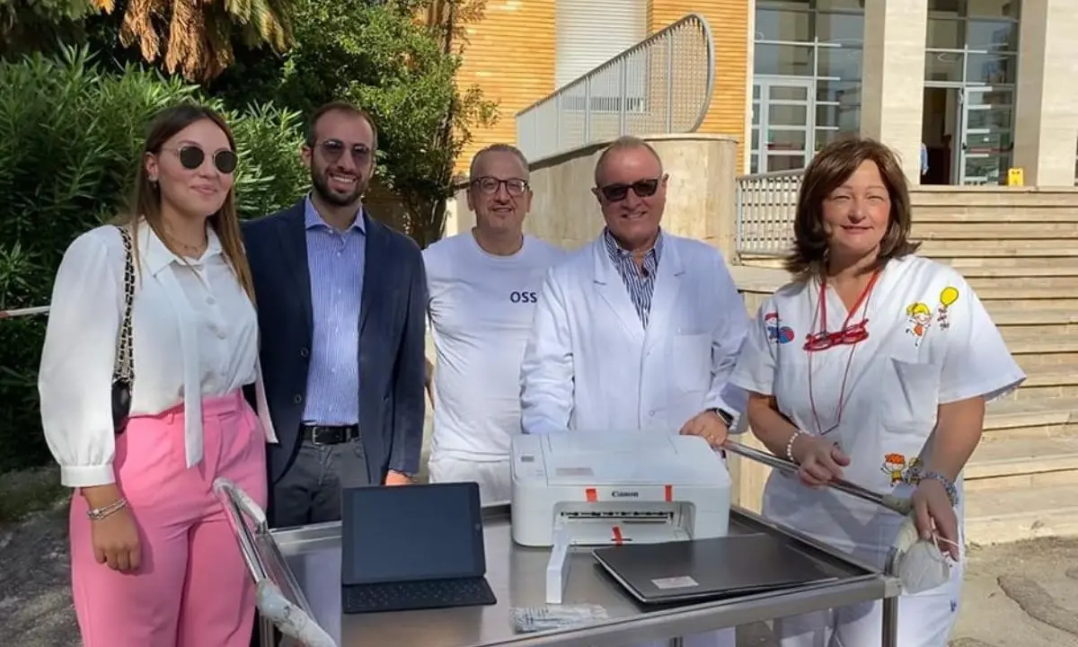 \"Hope for Children\" regala nuovi device al reparto di Pediatria e Oncoematologia Pediatrica dell'ospedale \"Annunziata\"