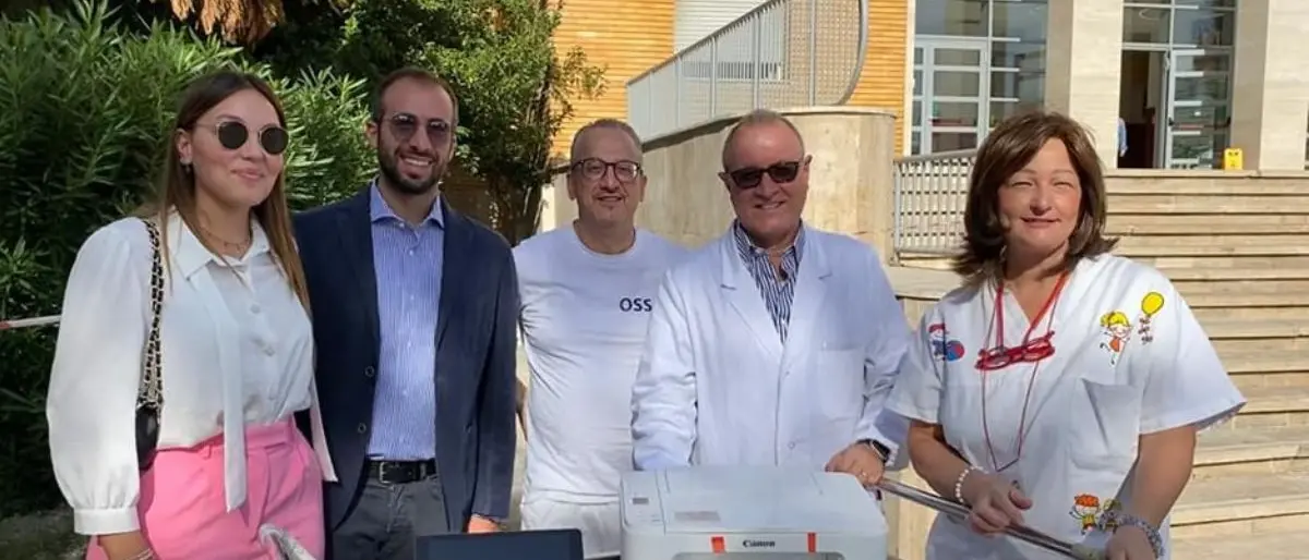 \"Hope for Children\" regala nuovi device al reparto di Pediatria e Oncoematologia Pediatrica dell'ospedale \"Annunziata\"