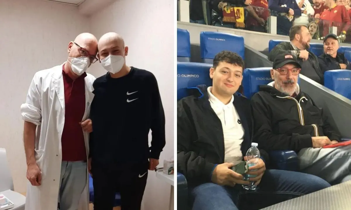 Laziale e romanista assieme al derby: uno è il paziente, l'altro il medico che gli ha salvato la vita