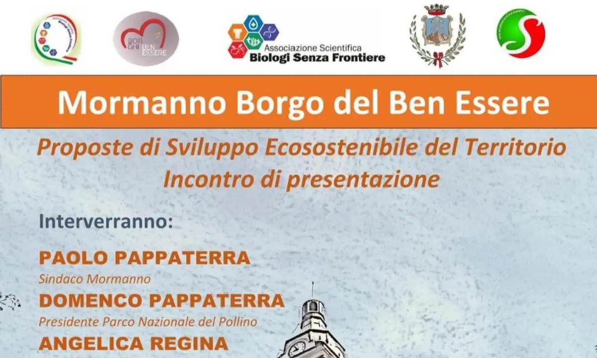 Mormanno, lo sviluppo ecosostenibile passa dal \"Ben essere\"