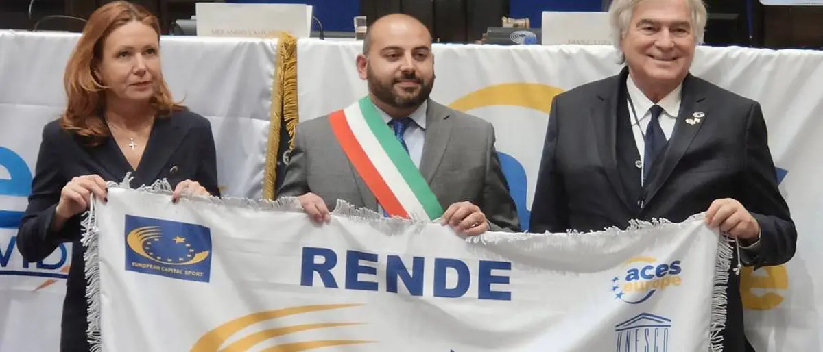 Rende al Parlamento di Bruxelles quale Città Europea dello Sport