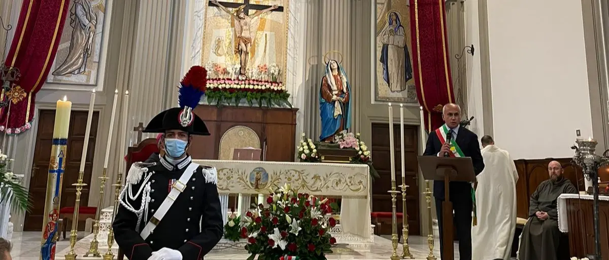Festa del Santissimo Crocifisso, il sindaco Caruso partecipa alle solenni celebrazioni