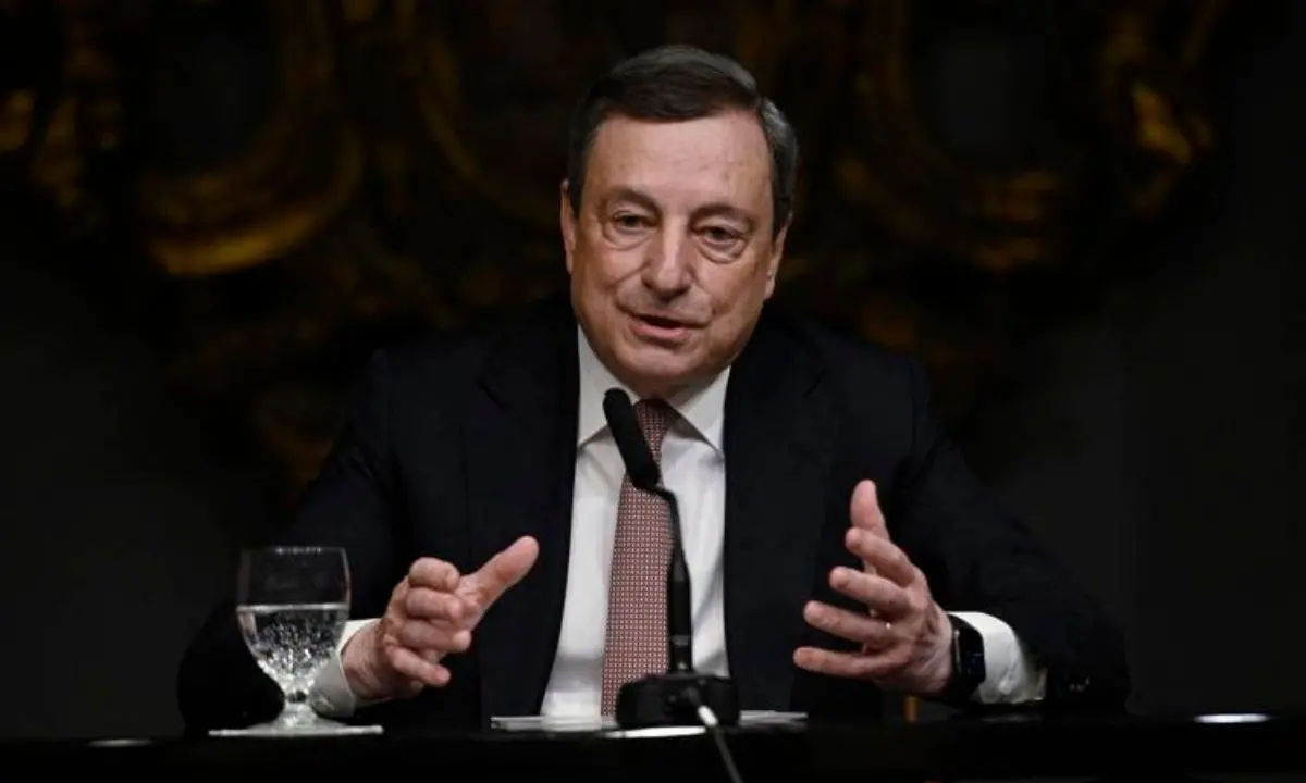 Draghi: «L'Ucraina ha bisogno di un piano Marshall per la ricostruzione»